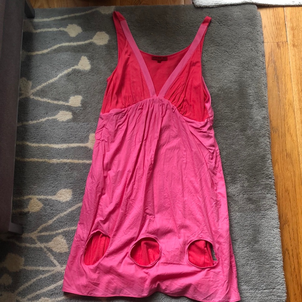 Vivienne tam pink dress